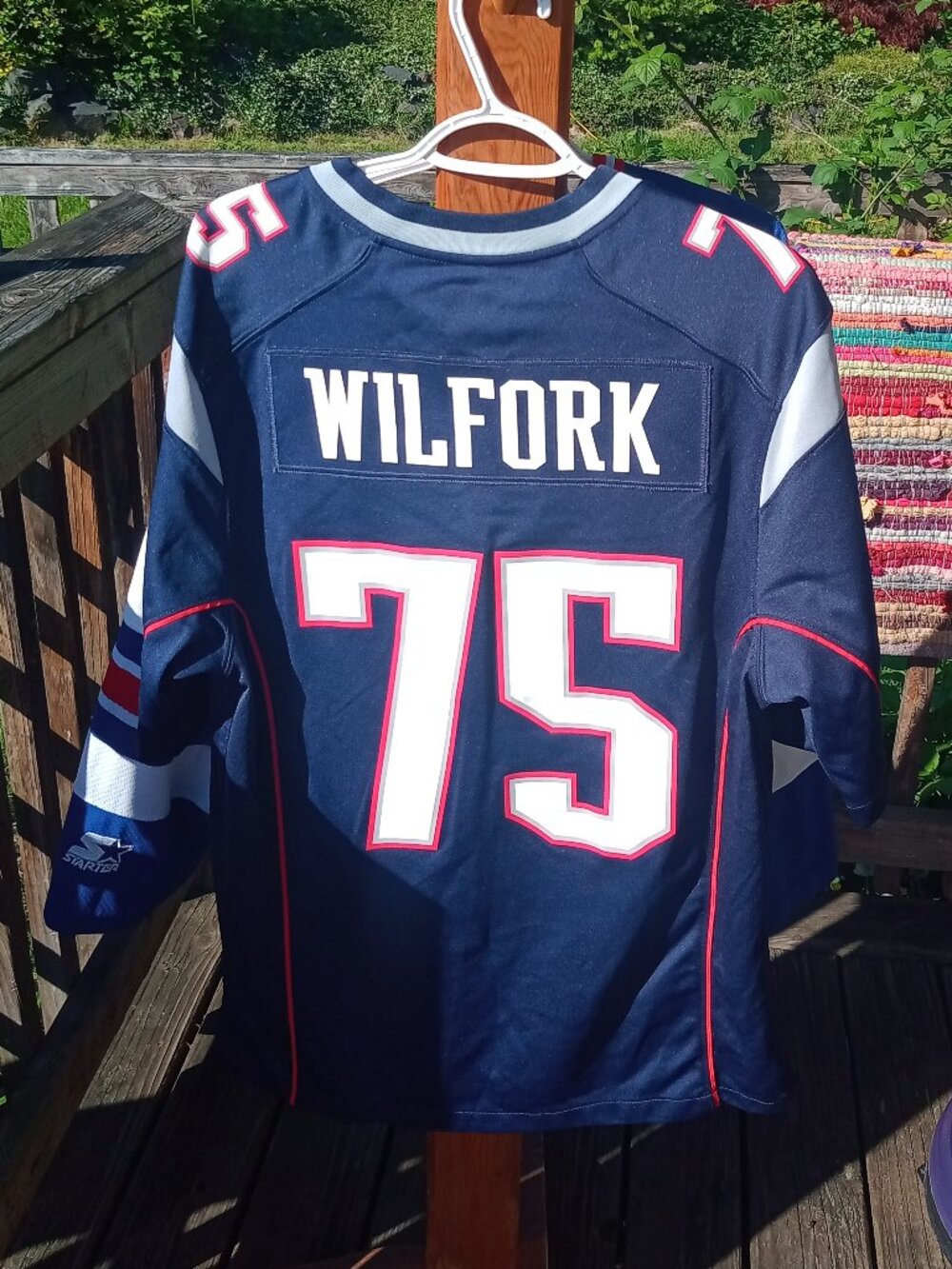 Vince Wilfork Nike New England Patriots NFL jersey